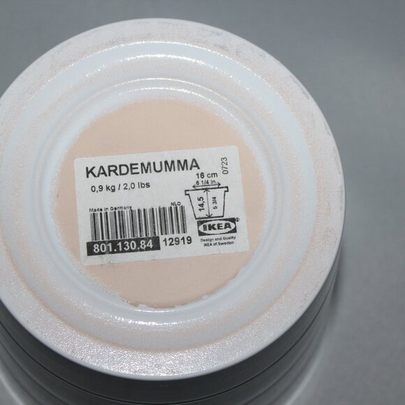 Ikea Kardemumma White Ceramic Planter - Picture 3 of 5